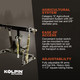 Kawasaki Mule / Ridge / Teryx / KRX Heavy-Duty 3-Point Electric Lift Hitch System UTV Dirtworks by Kolpin Powersports